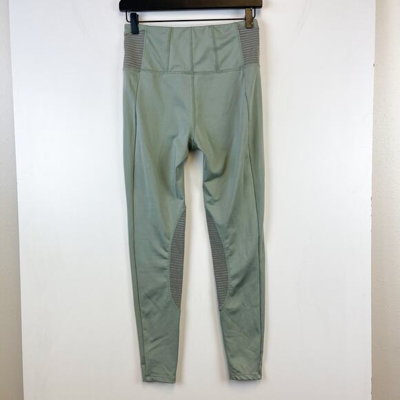 Free People Movement Size S High Rise 26” Mint Green Gray Leggings - Picture 5 of 9